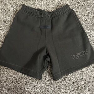 Fear of God Essentials Shorts – Brown (Youth Size 12)